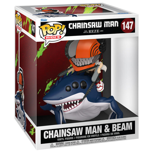 Figura Pop Ride Deluxe Chainsaw Man El Arco De Reze Chainsaw Hover Image