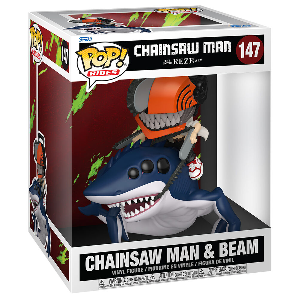 Figura Pop Ride Deluxe Chainsaw Man El Arco De Reze Chainsaw