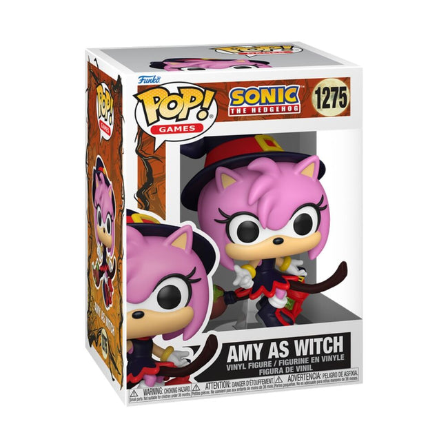 Figura Pop Sonic The Hedgehog Amy As Witch Hover Image