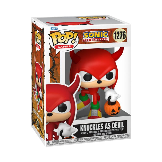 Figura Pop Sonic The Hedgehog Knuckles As Devil Hover Image