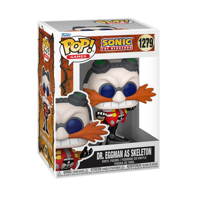 Figura Pop Sonic The Hedgehog Dr. Eggman As Skeleton Hover Image