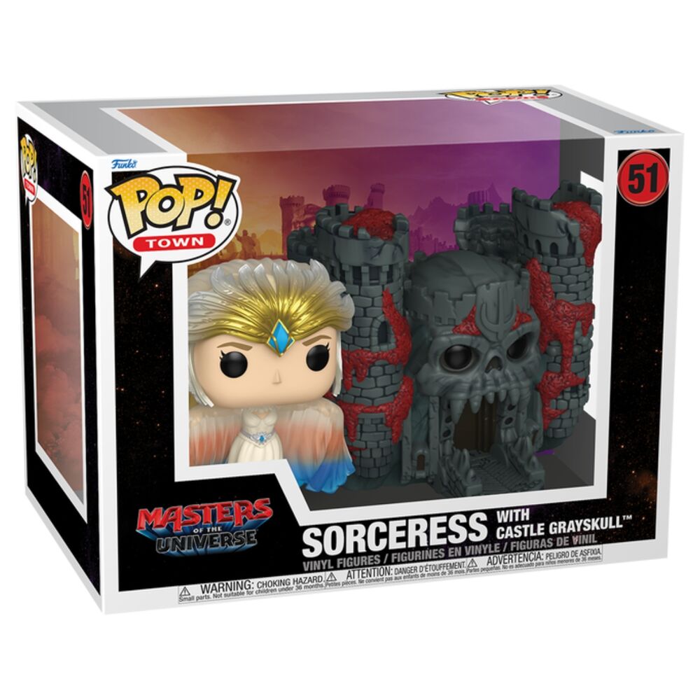 Figura Pop Town Masters Of The Universe Sorceress With Castl