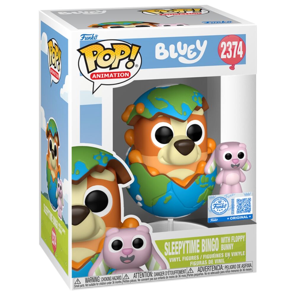 Figura Pop Bluey Bingo With Floppy