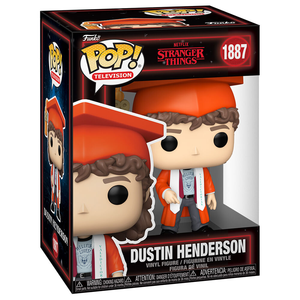 Figura Pop Stranger Things Dustin Henderson