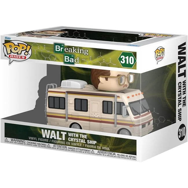 Figura Pop Rides Deluxe Breaking Bad Walt With The Crystal S Hover Image
