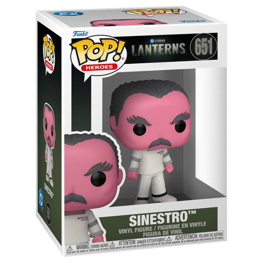 Figura Pop Dc Comics Linternas Sinestro