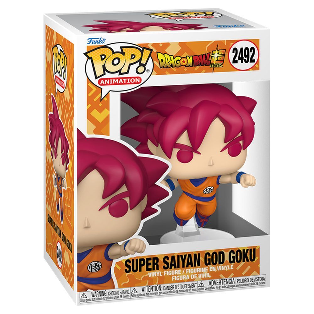 Figura Pop Dragon Ball Super - Super Saiyan God Goku