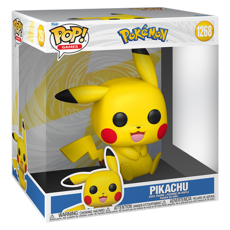 Figura Pop Jumbo Pokemon Pikachu