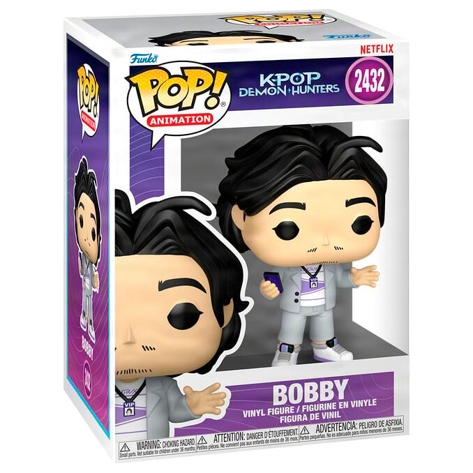 Figura Pop Kpop Demon Hunters Bobby