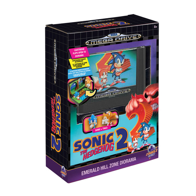 Diorama Mega Drive Sonic The Hedgehog 2 Console Heroes Hover Image