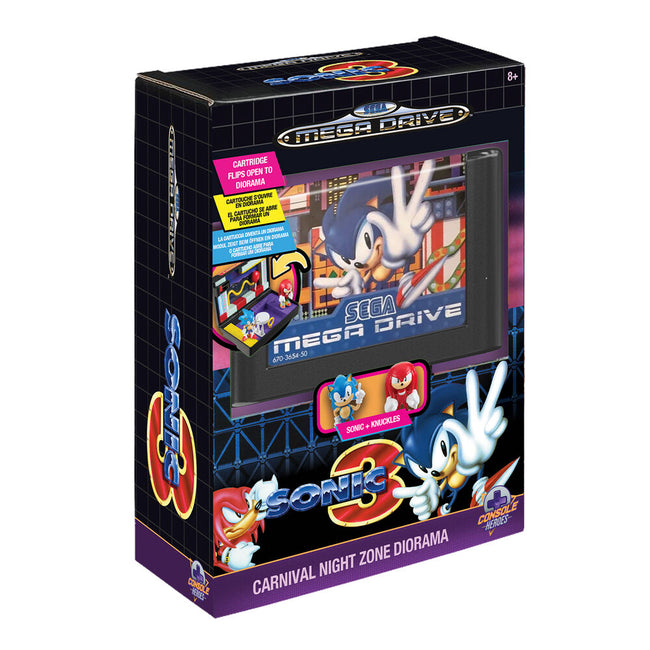 Diorama Mega Drive Sonic The Hedgehog 3 Console Heroes Hover Image