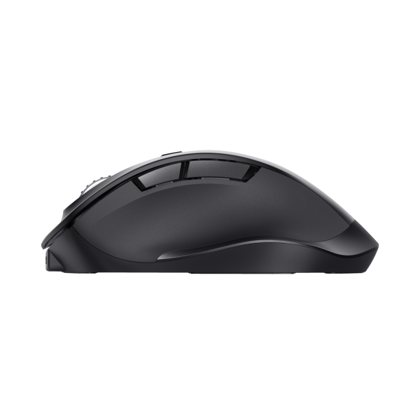 MOUSE TRUST FYDA WIRELESS RECARGABLE CON FORMA CURVA NEGRO.24727
