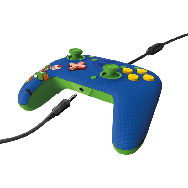 Mando Pdp Rematch Wired Controller Super Mario Toad & Yoshi ( Switch 2 / Lite / Oled ) Main Image