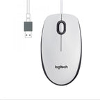 Mouse Raton Logitech M100 Blanco Usb