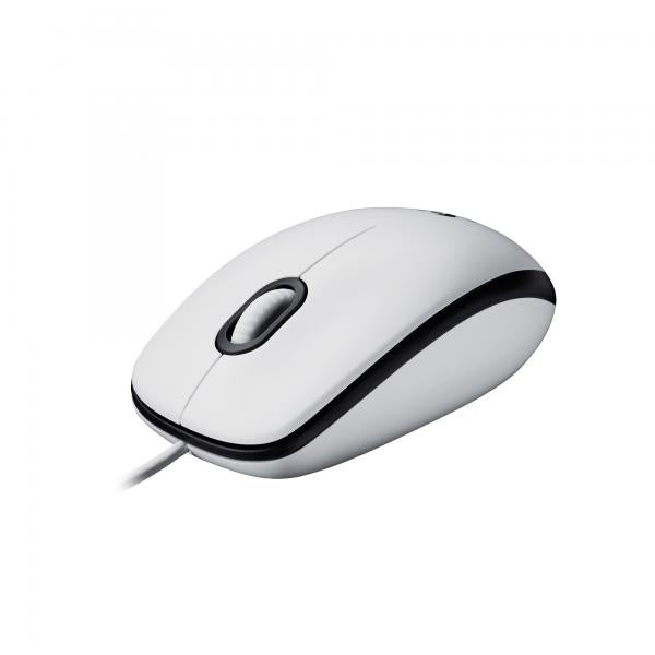 Mouse Raton Logitech M100 Blanco Usb