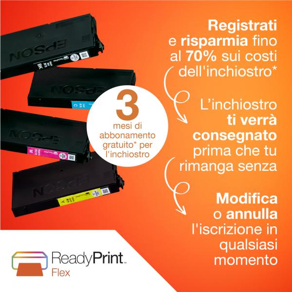 Impresora de Tinta Epson WorkForce WF-2960DWF Multifunción Tinta Color WiFi Negro