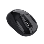 Mouse Trust Wireless Basics 4 Botones Y Rueda Desplazamiento 800-1600dpi Color Negro 24658