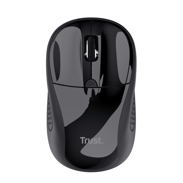 Mouse Trust Wireless Basics 4 Botones Y Rueda Desplazamiento 800-1600dpi Color Negro 24658