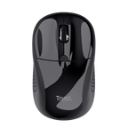 Mouse Trust Wireless Basics 4 Botones Y Rueda Desplazamiento 800-1600dpi Color Negro 24658