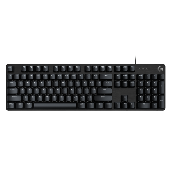 Teclado Logitech G413 Se Gaming Mecanico Interruptores Tactil Cubierta Aluminio Led Blanco Negro