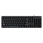 Teclado Logitech G413 Se Gaming Mecanico Interruptores Tactil Cubierta Aluminio Led Blanco Negro