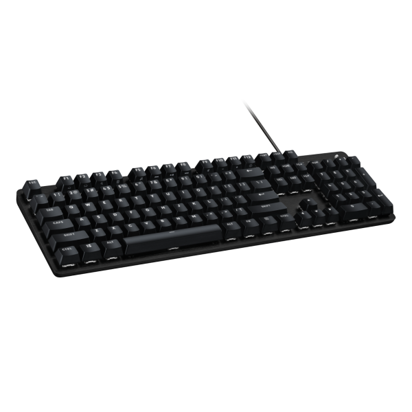 Teclado Logitech G413 Se Gaming Mecanico Interruptores Tactil Cubierta Aluminio Led Blanco Negro
