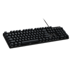 Teclado Logitech G413 Se Gaming Mecanico Interruptores Tactil Cubierta Aluminio Led Blanco Negro
