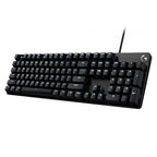 Teclado Logitech G413 Se Gaming Mecanico Interruptores Tactil Cubierta Aluminio Led Blanco Negro