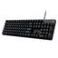 Teclado Logitech G413 Se Gaming Mecanico Interruptores Tactil Cubierta Aluminio Led Blanco Negro