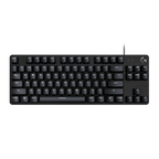Teclado Logitech G413 Tkl Se Gaming Mecanico Tactil Cubierta Aluminio Led Blanco Tkl Negro
