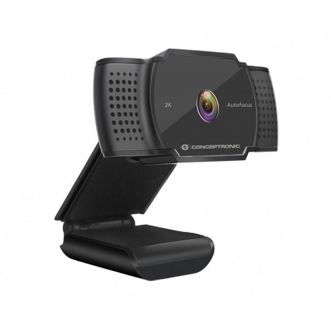 Webcam 2k Conceptronic Amdis02b 5mp - Usb - 3.6mm - 30 Fps - Angulo Vision 72 - Enfoque Automatico - Microfono Integrado Hover Image