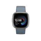 Fitbit Versa 4 Platino - Reloj inteligente con GPS