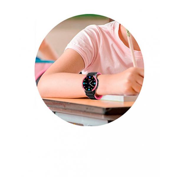 SaveFamily Slim Smartwatch para Nios 4G GPS Rosa - Reloj inteligente