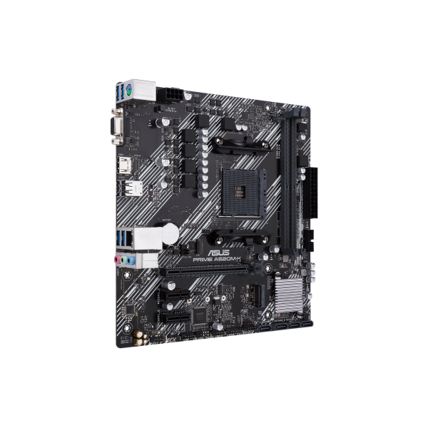 Pb Asus Prime A520m-k Skt Am4 M-atx 2ddr4 3200mhz Hdmi/vga 3pcie M.2 Raid Languard 4usb3.2