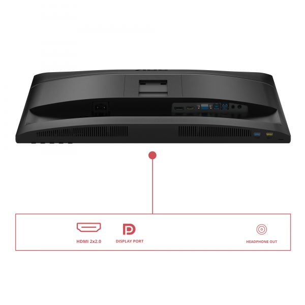 AOC U34E2M 34 WLED WQHD 100 Hz VA UltraWide Negro