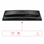 AOC U34E2M 34 WLED WQHD 100 Hz VA UltraWide Negro