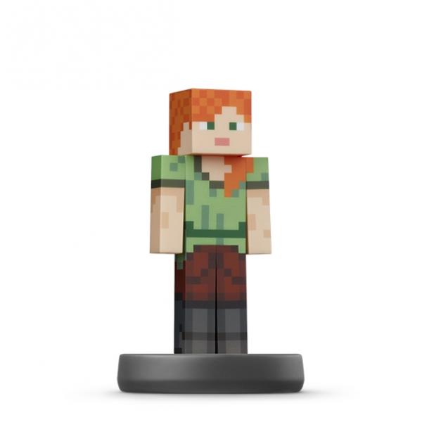 Figura Amiibo S. Smash Bros: Minecraft Steve & Alex (imp) Main Image