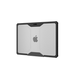 Uag Funda Plyo Hielo/negro / Apple Macbook Air De 13" (m2/m3/m4) (2022-2025)