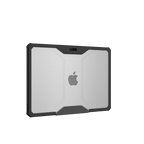 Uag Funda Plyo Hielo/negro / Apple Macbook Air De 13" (m2/m3/m4) (2022-2025)
