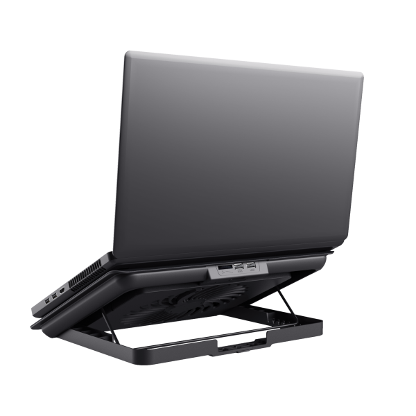 Soporte De Portatil Trust Con Ventilador 18cm Altura Ajustable Hasta 16" 24613