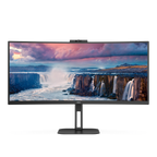 AOC V5 CU34V5CW 34 WQHD VA UltraWide Curvo 100 Hz FreeSync Webcam Negro