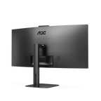 AOC V5 CU34V5CW 34 WQHD VA UltraWide Curvo 100 Hz FreeSync Webcam Negro