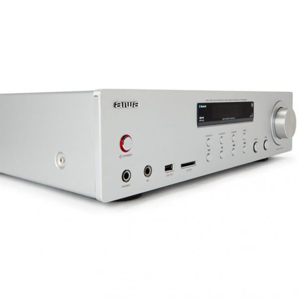 Amplificador Aiwa Amu-120Bt Plata
