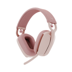 Logitech Zone Vibe 100 Headset full size Bluetooth wireless rose