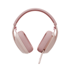Logitech Zone Vibe 100 Headset full size Bluetooth wireless rose