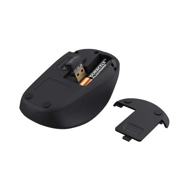 Mouse Trust Wireless Tm-201 Compacto Negro 24706