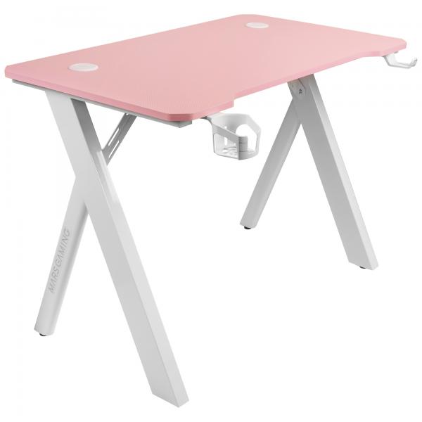 Mesa Gaming Mars Gaming MGD 100 RGB - Rosa
