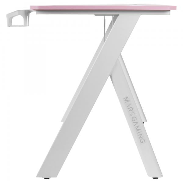 Mesa Gaming Mars Gaming MGD 100 RGB - Rosa