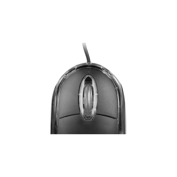 Raton USB Natec Vireo 2 Negro / 1000 Dpi / Ambidiestro / nmy-1983