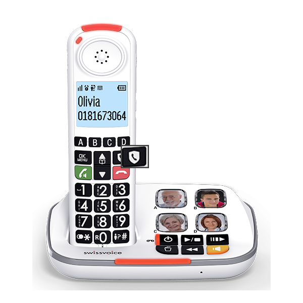 Telefono Inalambrico Swissvoice Dec Xtra 2355 Duo Eu Blanco